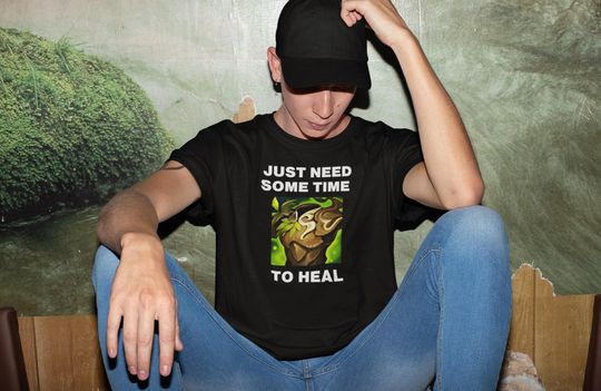 Warmog’s “Just Need Some Time To Think” T-Shirt – League of Legends Funny Gamer Tee