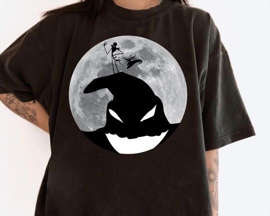 Disney Oogie Boogie Jack Skellington T-Shirt, The Nightmare Before Christmas Shirt, Disneyland Halloween Family Matching Tee