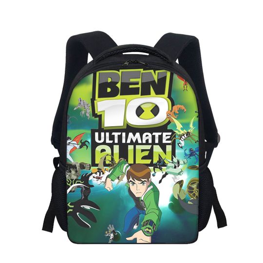Ben 10 School Students Backpack, School Shoulder Bag, Back To School Gift