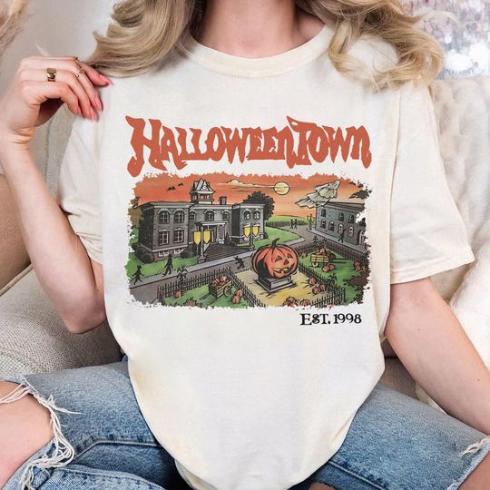 Halloweentown 1998 T-Shirt, Retro Halloween University Shirt, Cute Fall Shirt, Halloween Tee