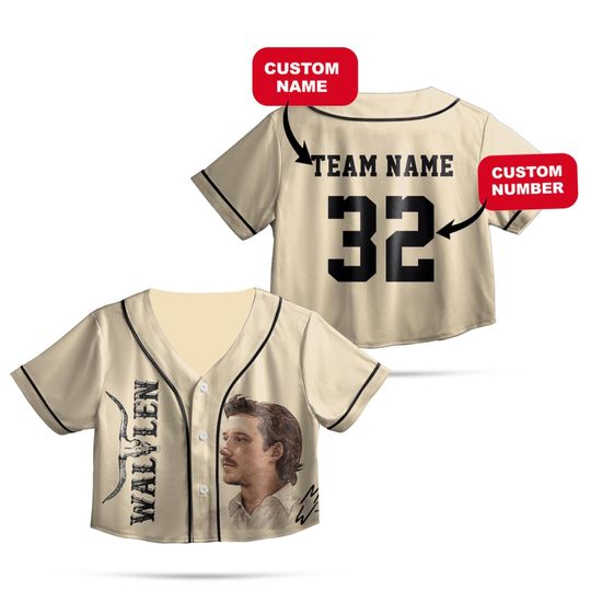 Personalized Morgan Tour 2025 Crop top Baseball Jersey, Wallen Concert 2025, Wallen Western Fan Jersey, Wallen Western Merch, Country Music