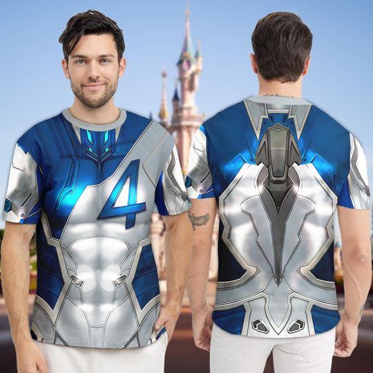 Marvel Rivals Fantastic Four Costume Sweatshirt Hoodie, Fantastic Four First Steps Sweatshirt, Fantastic 4 Costume, Halloween Party Shirt