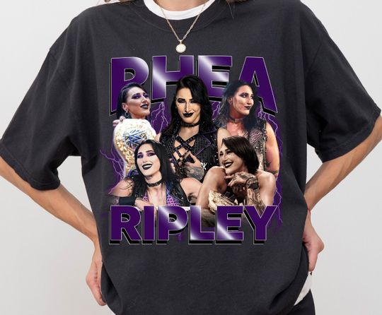 Rhea Ripley WrestleMania Shirt, Wrestling Tee, Wrestling Entertainment SmacDown Fan Apparel, Kid Wrestler Shirt, Wrestling Entertainment Clothing