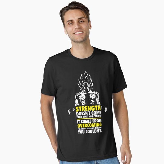 Strength - Anime Gym Motivational  Essential T-Shirt