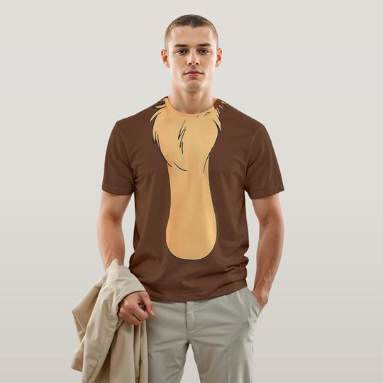 Chip N Dale Costume T-Shirt,Chip Rescue Rangers Tee,Chip And Dale Cosplay Costume Tee ,Halloween Costume Shirts for Fans