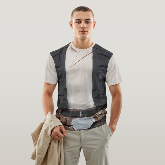Han Solo T-Shirt , Han Solo Cosplay, Han Solo costume, star wars shirt, star wars gifts,star wars costume, star wars cosplay,