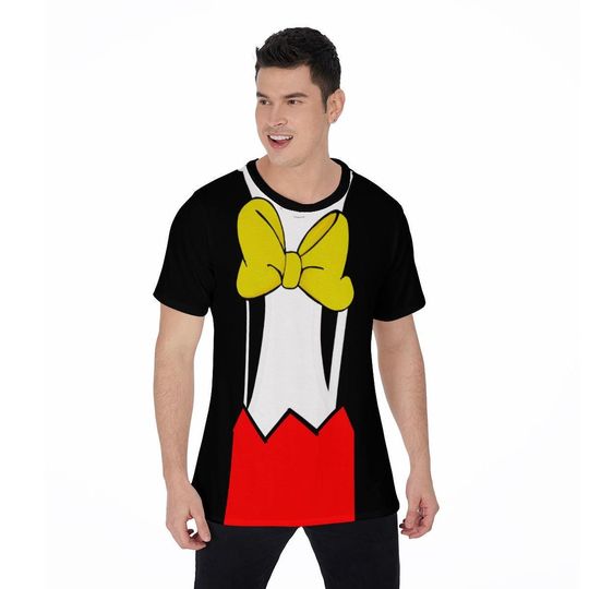 Mickey Mouse Tuxedo Costume shirt,Mickey Mouse Costume T-Shirt, Mickey Mouse Cosplay Costume Tee,Disney Halloween Costume