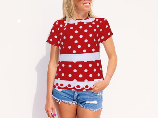 Minnie shirt, minnie costume shirt,minnie mouse, minnie mouse shirt, minnie mouse shirt