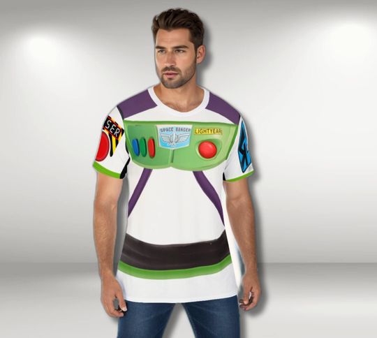 Buzz Lightyear Shirt , Toy Story Shirt , Buzz Lightyear Costume Shirt - Toy Story Birthday ShirtDisney Halloween Costume