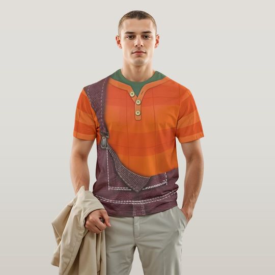Wreck It Ralph Costume Shirt | Ralph Costume T-shirt for Adults | Perfect Halloween Costume