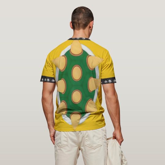 Super Bowser Costume Shirt - Epic Bowser Cosplay for Mario & Luigi Villain Fans - Perfect Halloween Costume!