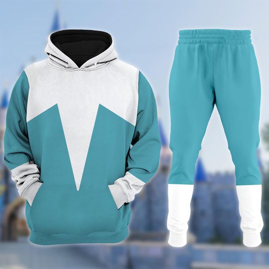 Disney Frozone 3D Hoodie Jogger Set, Incredibles 2 All Over Print Shirt, Frozone Hero Cosplay Costume