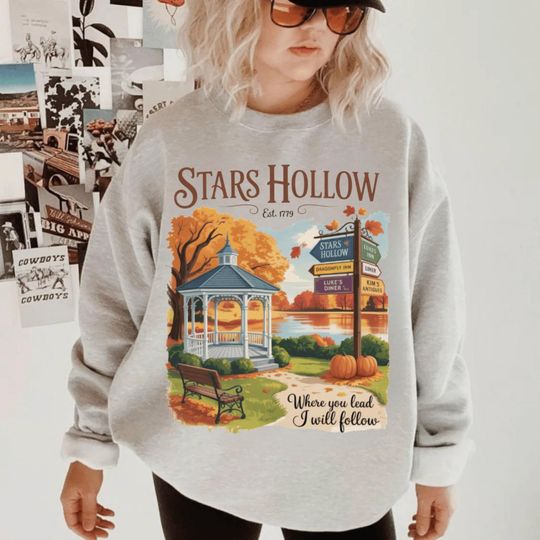 Stars Hollow Autumn Shirt – Inspired by Dragonfly Inn Fall Outfit