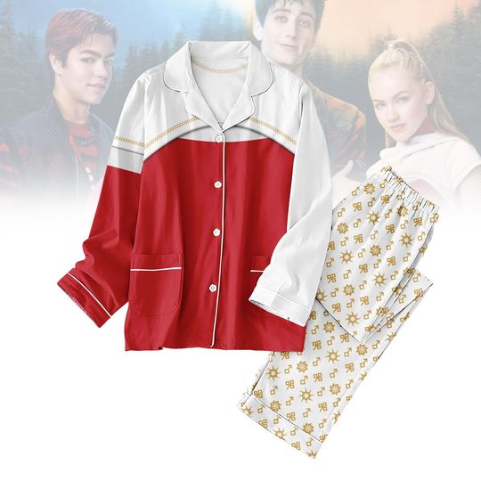 Nova Zombies 4 Pajamas, Disney Zombies 4 Costume Style Sleep Set, Disney Movie PJs for Her, Halloween Costume Pjs, Pajamas Kids Gift