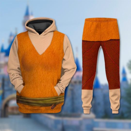 Fawn Fairy Hoodie & Jogger Set, Tinkerbell Movie 3D shirt, Cosplay All-Over Print Hoodie, Rosetta Fairy Tee