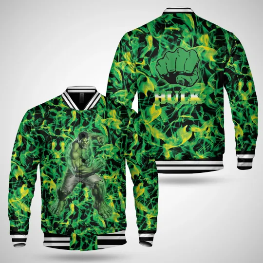 Incredible Hulk Superhero Movie Green Bets Gift For Hulk Lovers Jacket