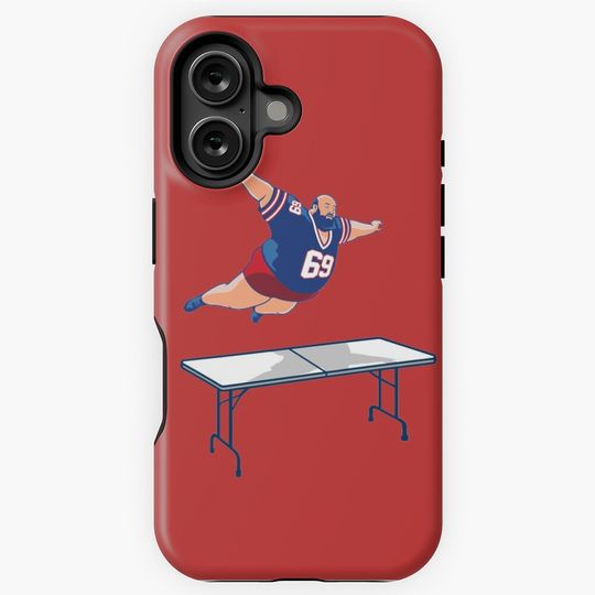 Bills Mafia Buffalo Bills Superfan table dive Design iPhone Case
