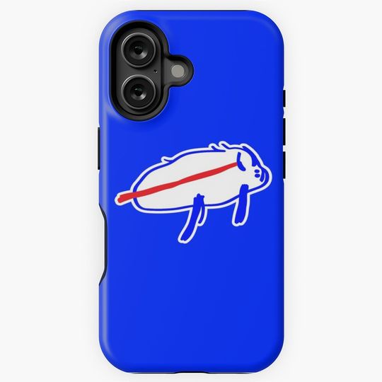 Josh Allen Drawing iPhone Case, Gift For Fan