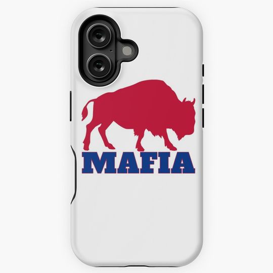 Bills Mafia Great Gift Buffalo Football Sports Bull Tailgate Party iPhone Case