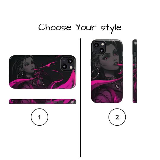 Reyna Valorant iPhone Case - Tough Protective Cover for Gamers