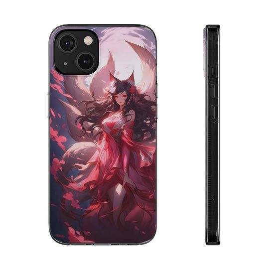Ahri League of Legends iPhone Case - Anime Gamer Protective Cover