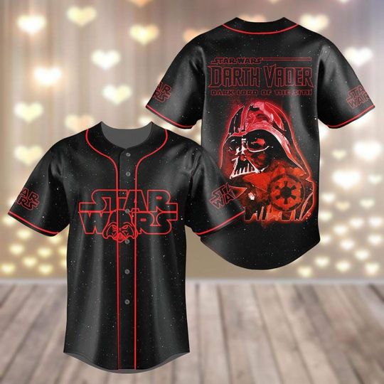 Darth Vader Starwars Baseball jersey, Anakin Skywalker Baseball Shirt, Disney Star Wars Jersey Team Shirt, Galax's Edge Shirt