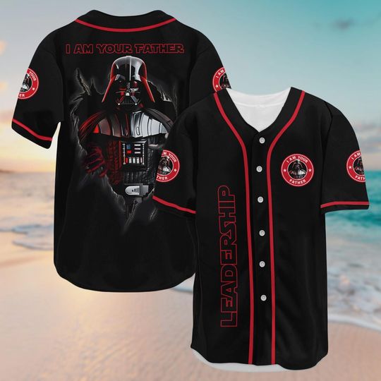 Darth Vader Baseball Jersey, Star Wars Shirt, Disney Movie, Anakin Skywalker Shirt For Men, I Am Your Father, Fathers Day Gift For Dad