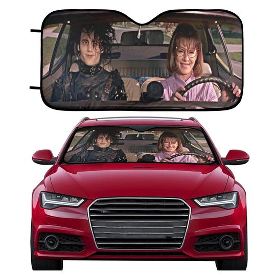 Edward Scissorhands Car  Sun Shade