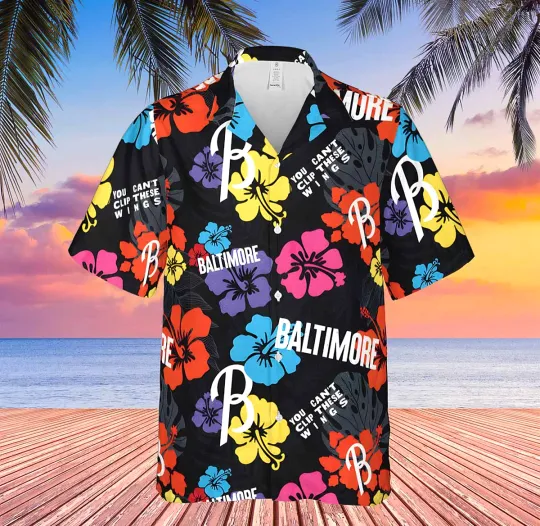 Baltimore Orioles Hawaiian Shirt