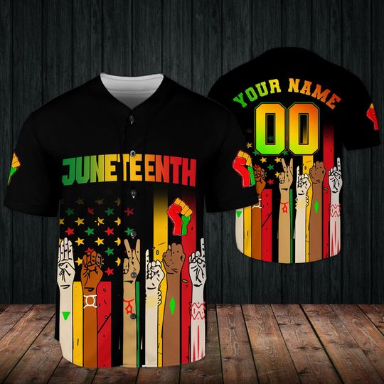 Juneteenth 1865 Baseball Jersey, Independence Day Shirt, Civil Right They Not Like Us Tee, Custom Baseball Outfit
