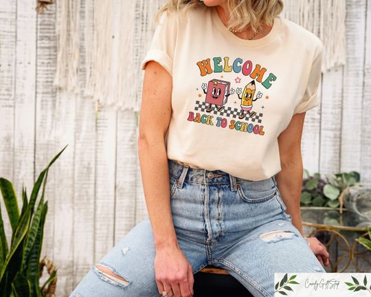 Comfort Back To School Shirt, First Day Of School Shirt, Teacher Shirt, Teacher Life, Gift For Teacher, Kids School Shirt, 1st Day of School