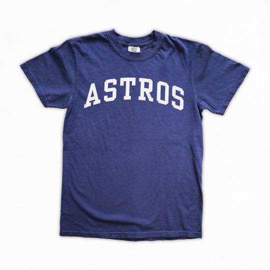 Comfort Colors Astros Vintage T-Shirt, Unisex Throwback Astros Tee