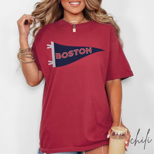 Boston Baseball Vintage T-Shirt, Fan Comfort Colors Tee, Ballpark Game Day Shirt