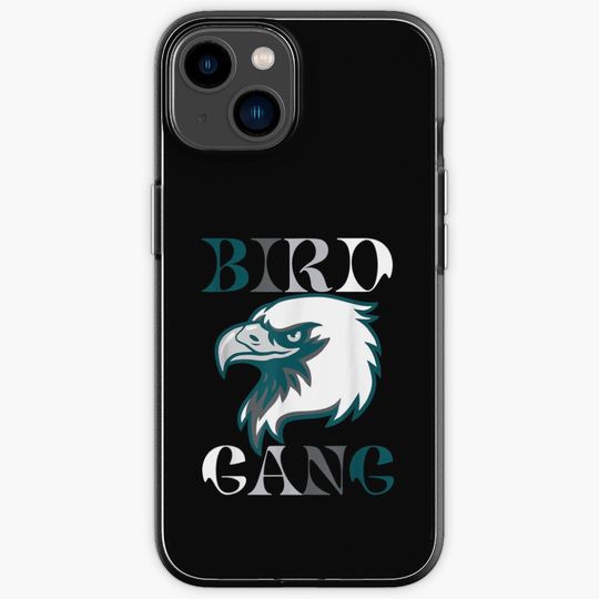 Eagle Bird Gang Funny Philadelphia iPhone Case, Gift for Fan