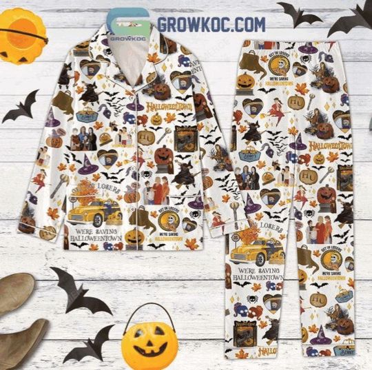 Halloween Town Bennys Taxi Pajamas  Spooky Nightshirt Set