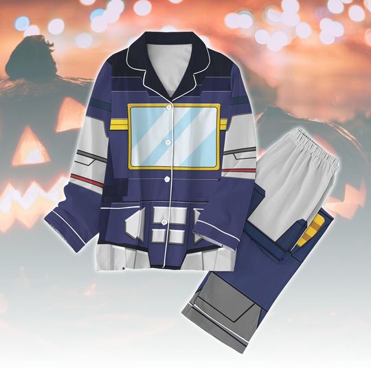 Optimus Prime Costume Pajamas Set, Transformer Sleepwear Outfit For Men, Robot Hero Pajamas Family, Boys Halloween Nightwear Gift