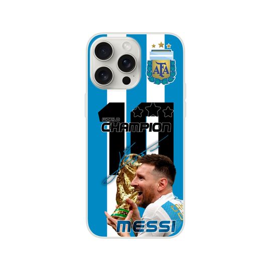 Messi winning the world cup for Argentina, cases of messi world champion