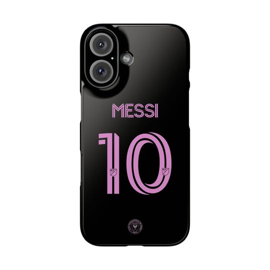Messi Miami iPhone Case, Protective Phone Cover