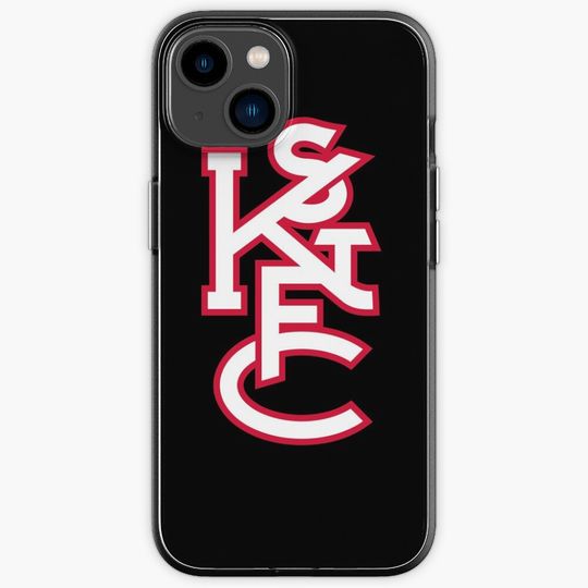 St Kilda Saints Monogram iPhone Case, Gift for Fan