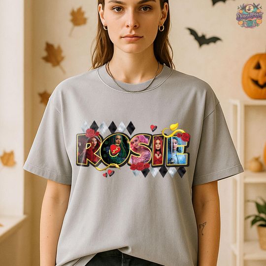 Comfort Colors Descendants Zombies Shirt, Personalized Descendants Shirt, The Rise of Red Shirt, Music Festival Shirt, Custom Name Shirt