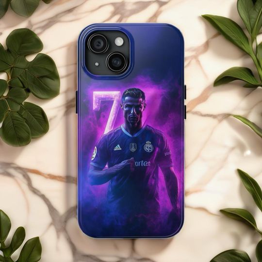 Ronaldo CR 7 Design Tough Phone Case for iPhone