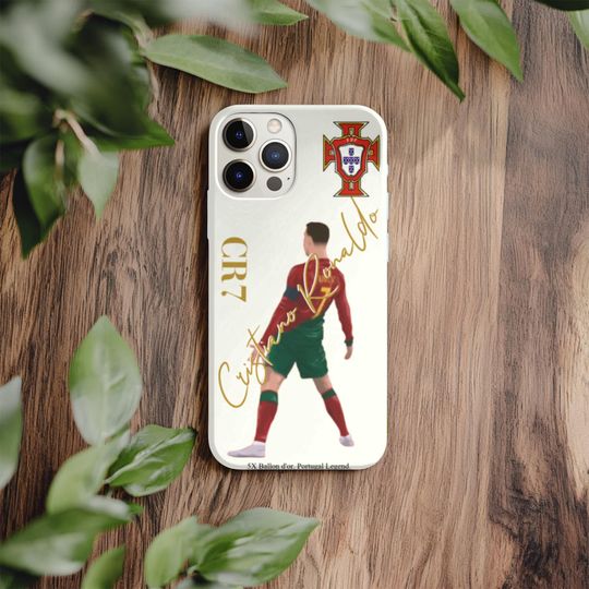 Football Phone Case Ronaldo Tough Case Soccer iPhone Case Portugal Ronaldo Phone Case