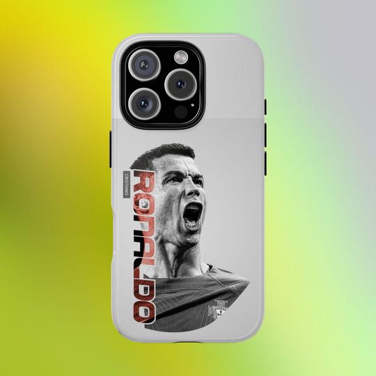 Cristiano Ronaldo iPhone Case, Unique Limited Edition Football Cover