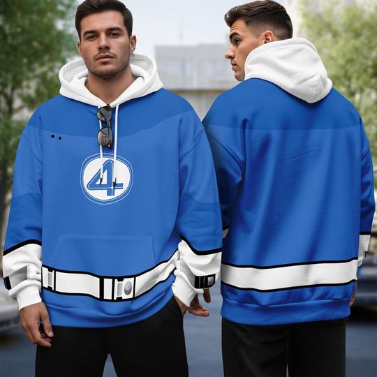 Fantastic Four Costume Hoodie, Fantastic Four First Steps Shirt, Reed Richards Doctor Dooom Tee, Mcu Fan Gifts Halloween Party 32