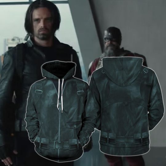 Thunderbolts BUCKYY Bn Barnes Hoodie, Thunderbolts Costume, Mcu Fan Gift, Thunderbolts Movie Costume, Yelena Bob Sentry Shirt