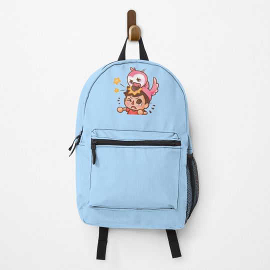 Albert Flamingo YouTube Backpack, Back to School Gift for Kids