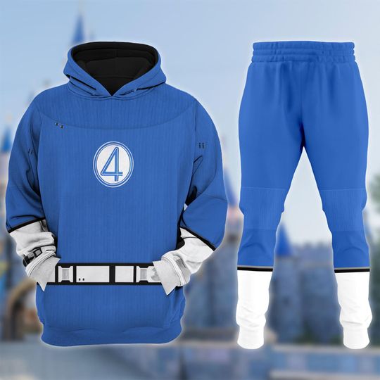 Reed Richards Mister Fantastic 3D Hoodie, Fantastic Four First Steps, Avengers Costume Shirt, Hero Cosplay Costume