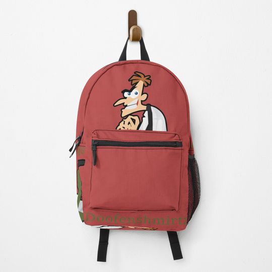 phineas and ferb doofenshmirtz Backpack, Back to School Gift for Kids