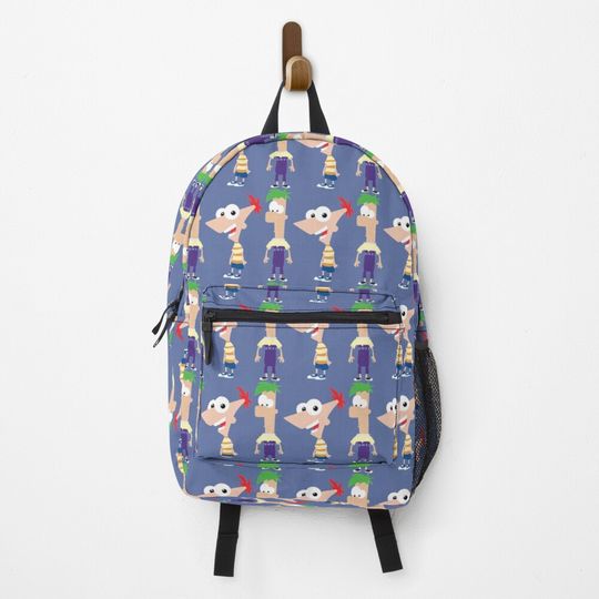 Phineas and ferb Backpack, Back to School Gift for Kids