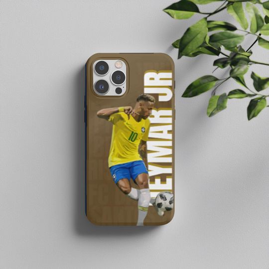 Football Phone Case Neymar Flexi Case Brazil Soccer iPhone Case